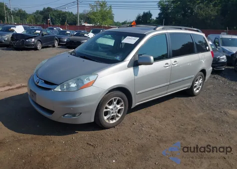 2006 Toyota Sienna Xle Limited из США, поврежденный, VIN 5TDZA22C86S457331